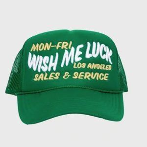 Wish Me Luck Sales & Service Trucker Cap